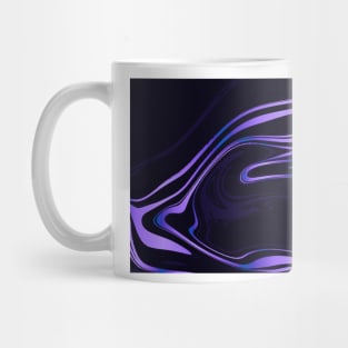 Gold and Purple Marble Mug